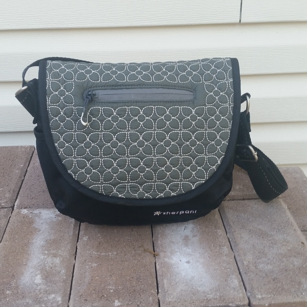 Sherpani Quilted Flap over Crossbody Shoulder Bag
